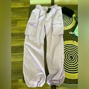 New! Carmar Cargo Pants Lilac Light Purple Size Small